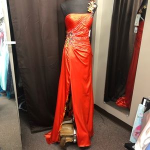Formal long gown by Precious Formals size 2